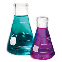 Fioles erlenmeyer verre borosilicaté 3,3