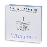 Filtres Whatman à plat pour analyses qualitatives
