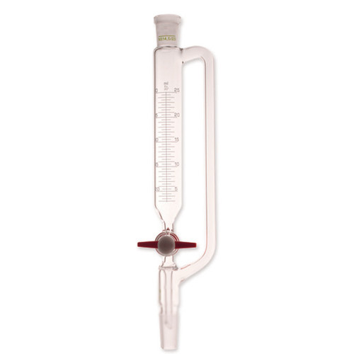 Ampoules cylindriques isobares clé PTFE