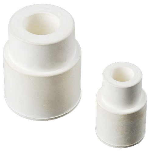 Bouchons à jupe rabbatable caoutchouc