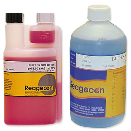 Solutions tampons pH colorées Reagecon